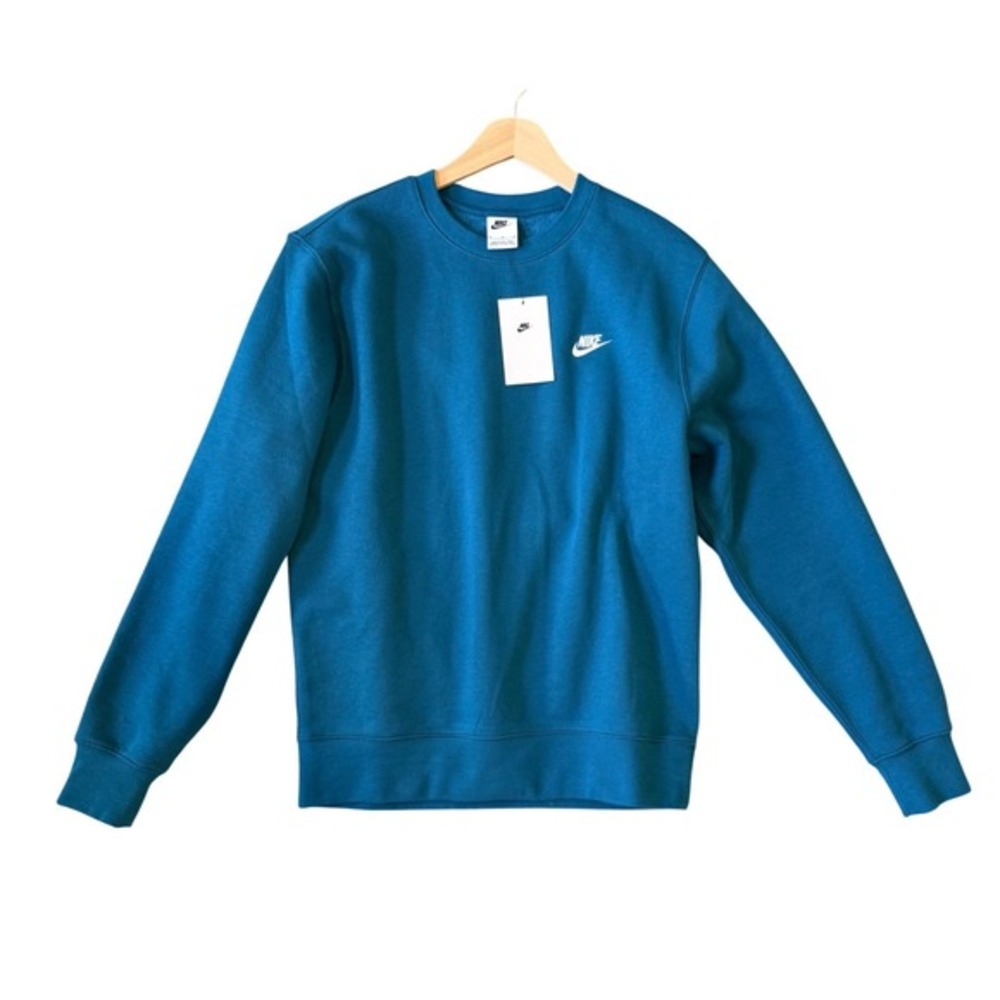 NWT Nike Club Men's Fleece Crew Sweatshirt Size M